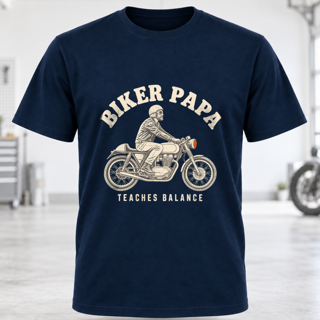 Biker Papa T-Shirt