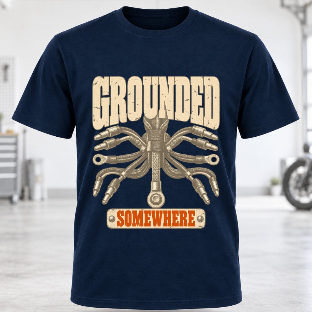 Grounded Somewhere T‑Shirt