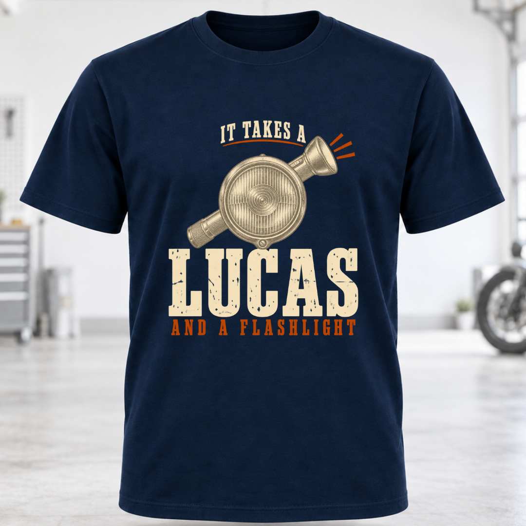 Vintage Flashlight T‑Shirt