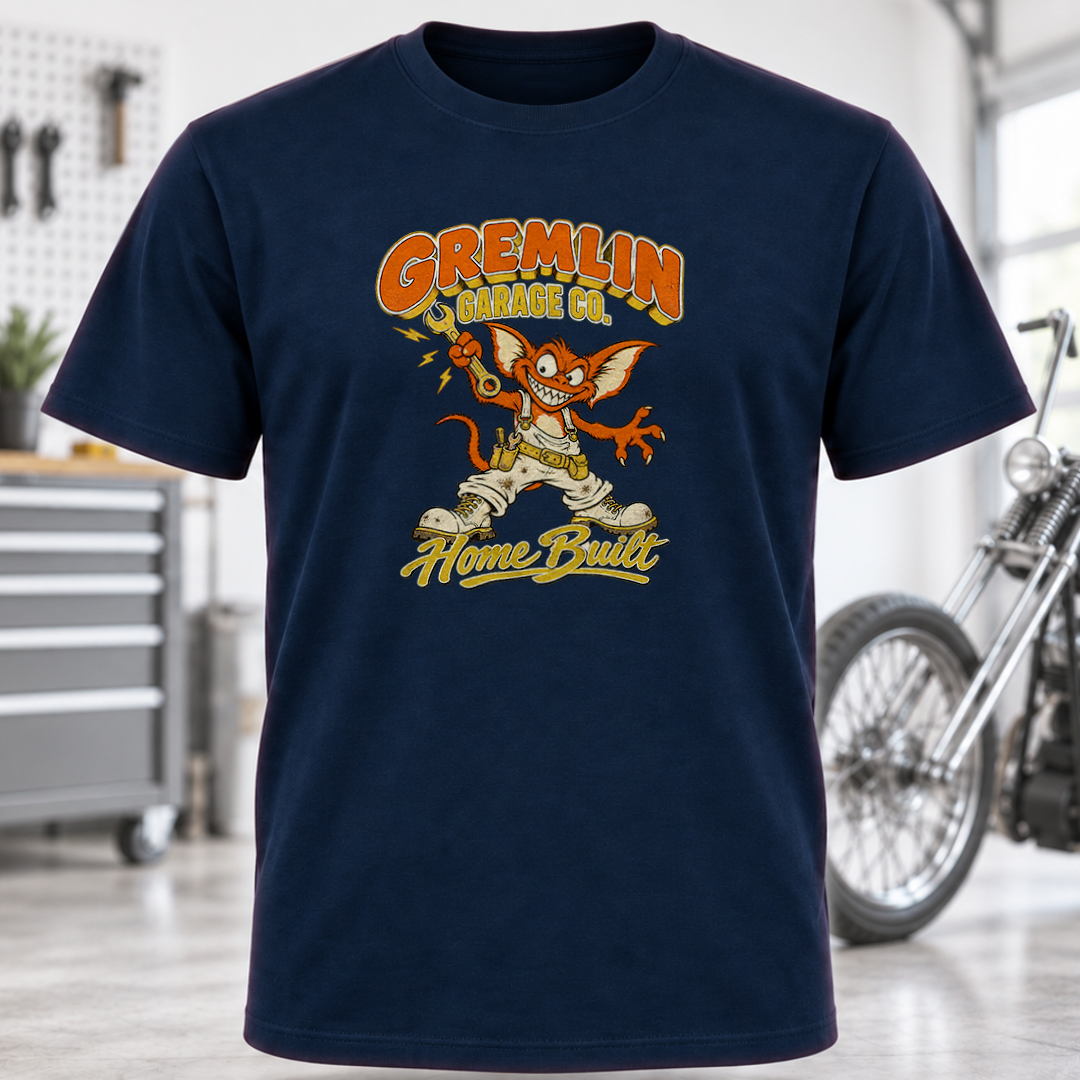 Gremlin Garage Co. "Home Built" T-Shirt