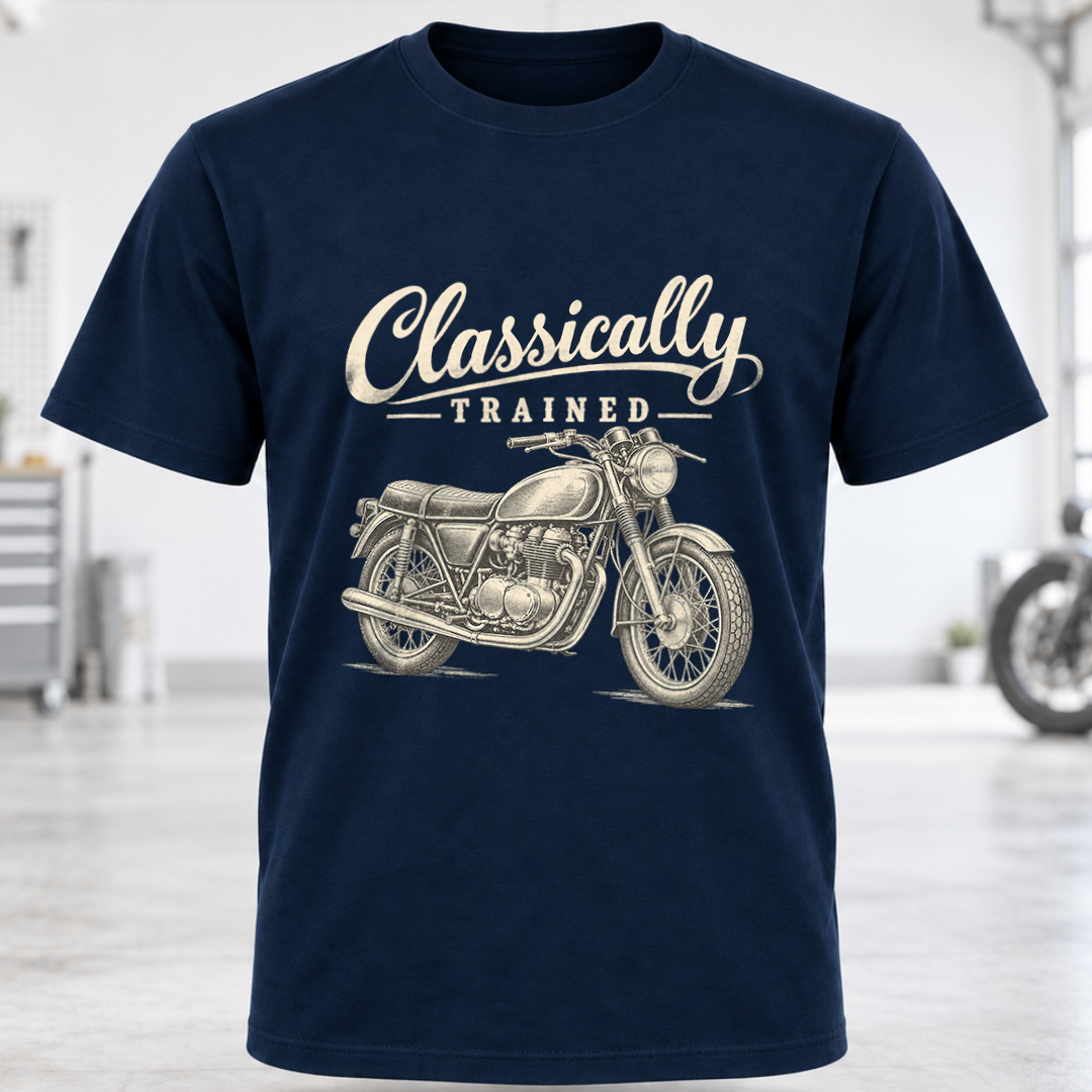 Classically Trained Motorcycle T-Shirt