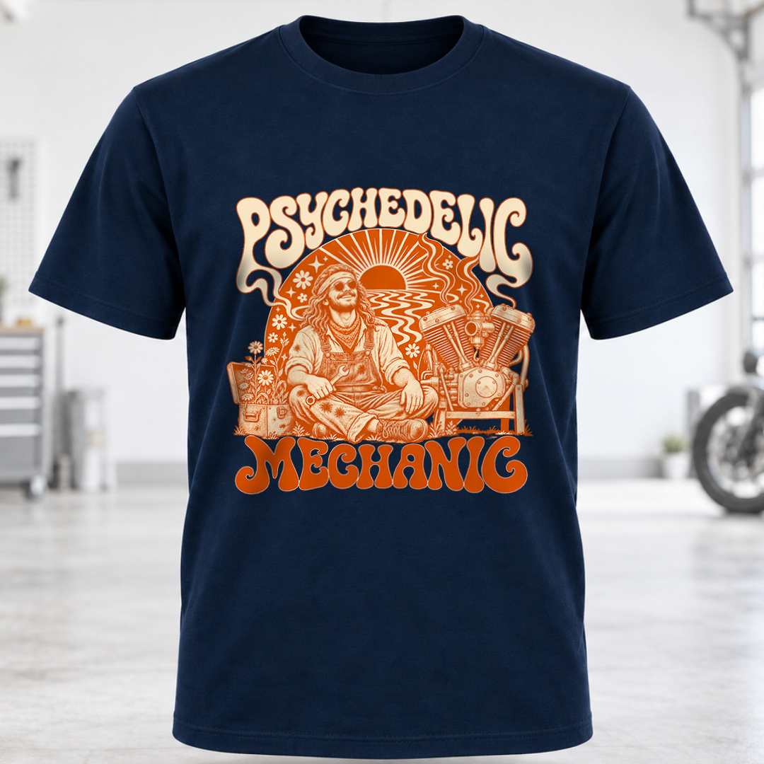 Psychedelic Mechanic T-Shirt
