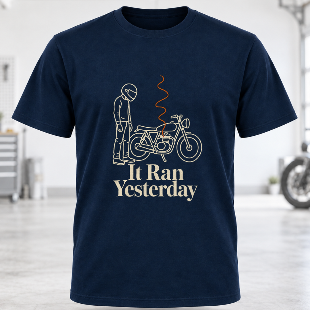 T-Shirt — It Ran Yesterday