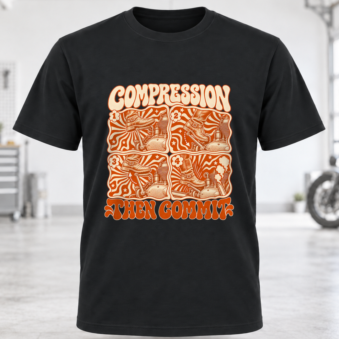 Psychedelic Compression  T-Shirt