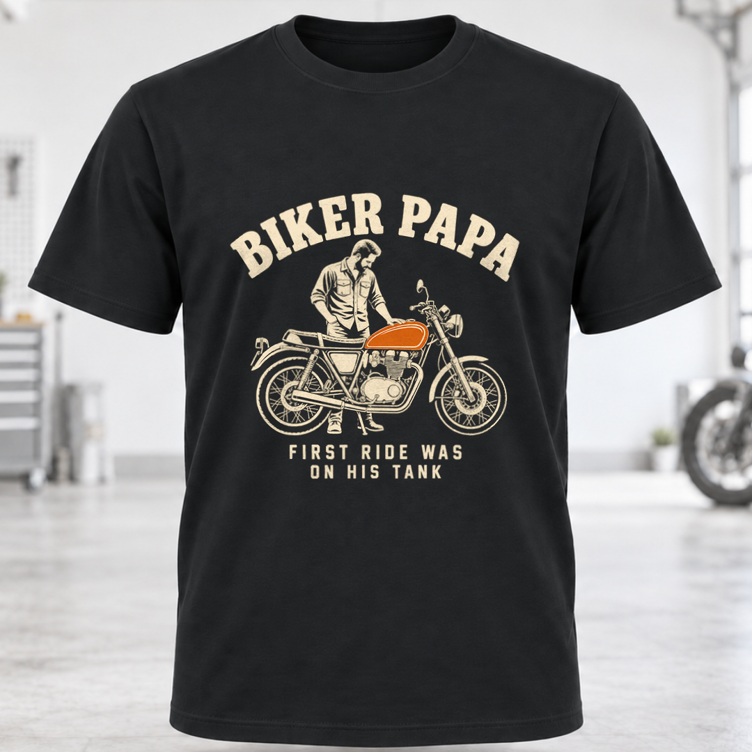 Biker Papa T-Shirt