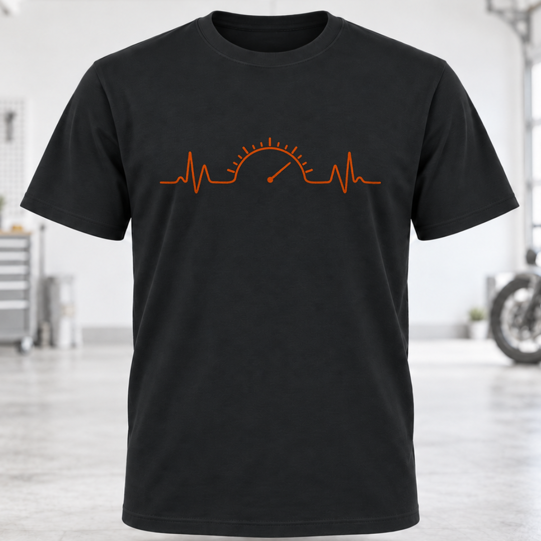 T-Shirt - Speedometer Heartbeat
