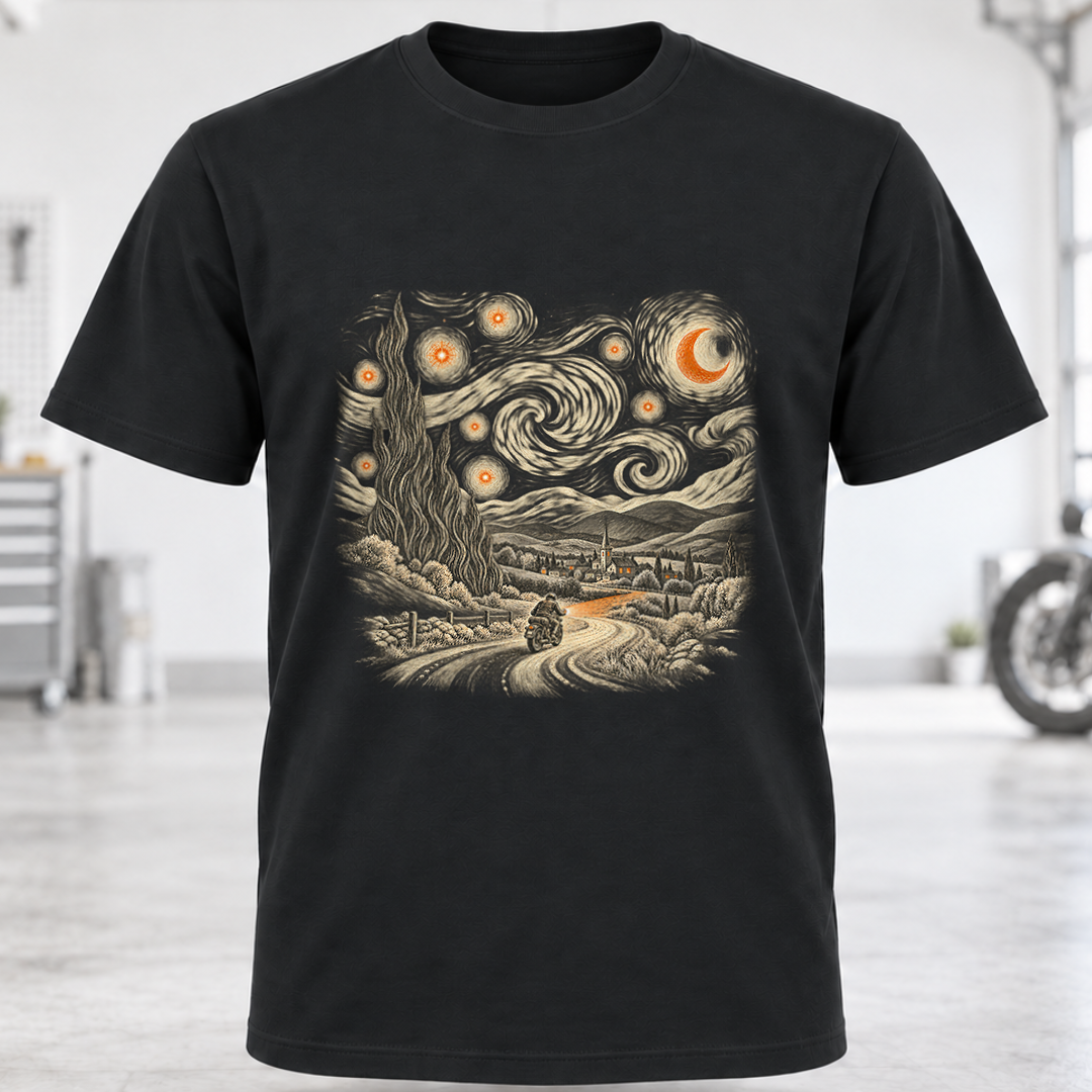 Starry Night Forest T-Shirt