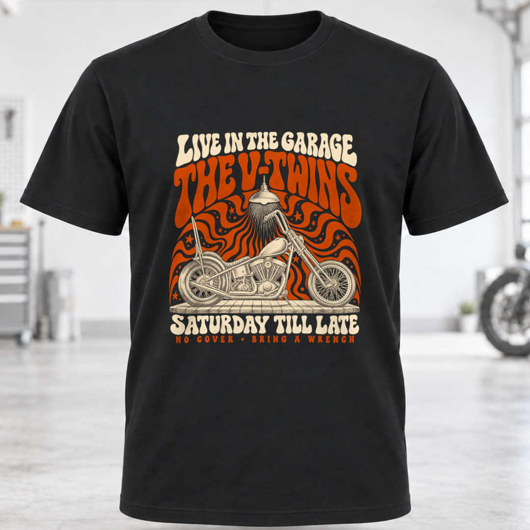 T‑Shirt - "Live in the Garage"