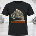 T-Shirt - 'Slow Bike. Fast Excuses.'