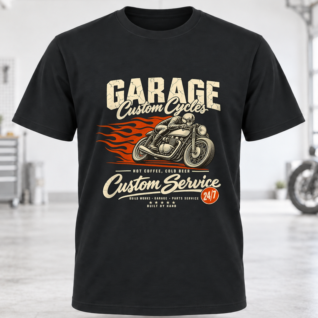 Garage Custom Cycles T-Shirt