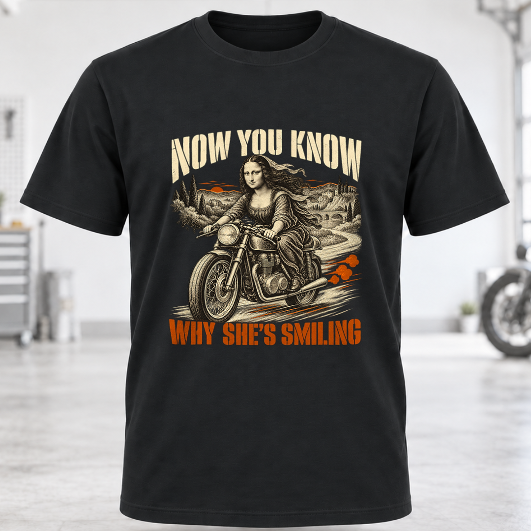 "Now You Know Why She's Smiling" T-Shirt