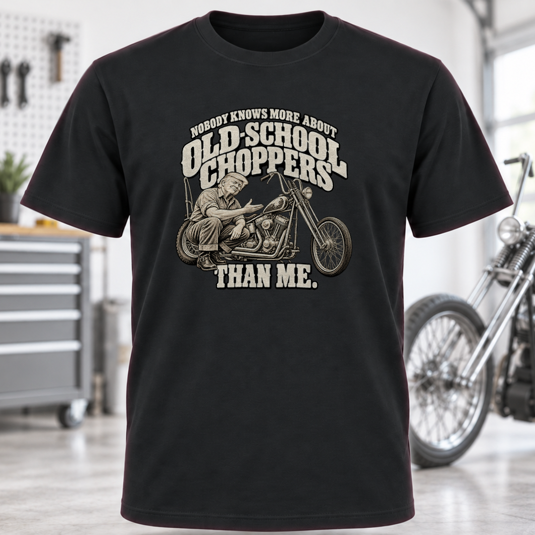 NOBODY KNOWS MORE ABOUT OLD-SCHOOL CHOPPERS THAN ME.