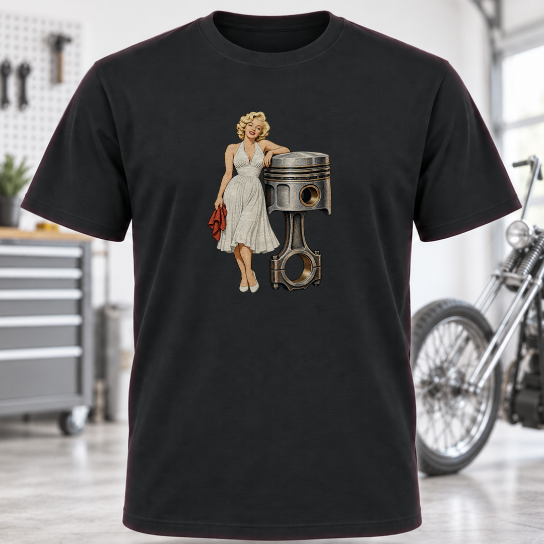 Marilyn Monroe Piston T-Shirt