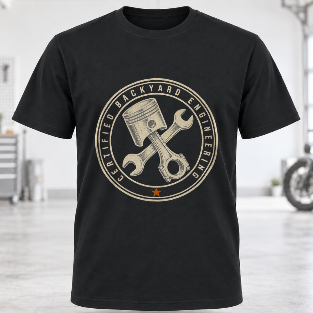 Certified Backyard Engineer T-Shirt