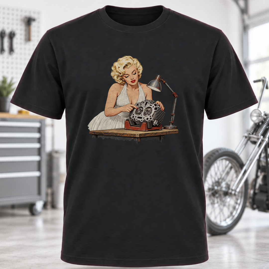 Marilyn Monroe Bench T-Shirt