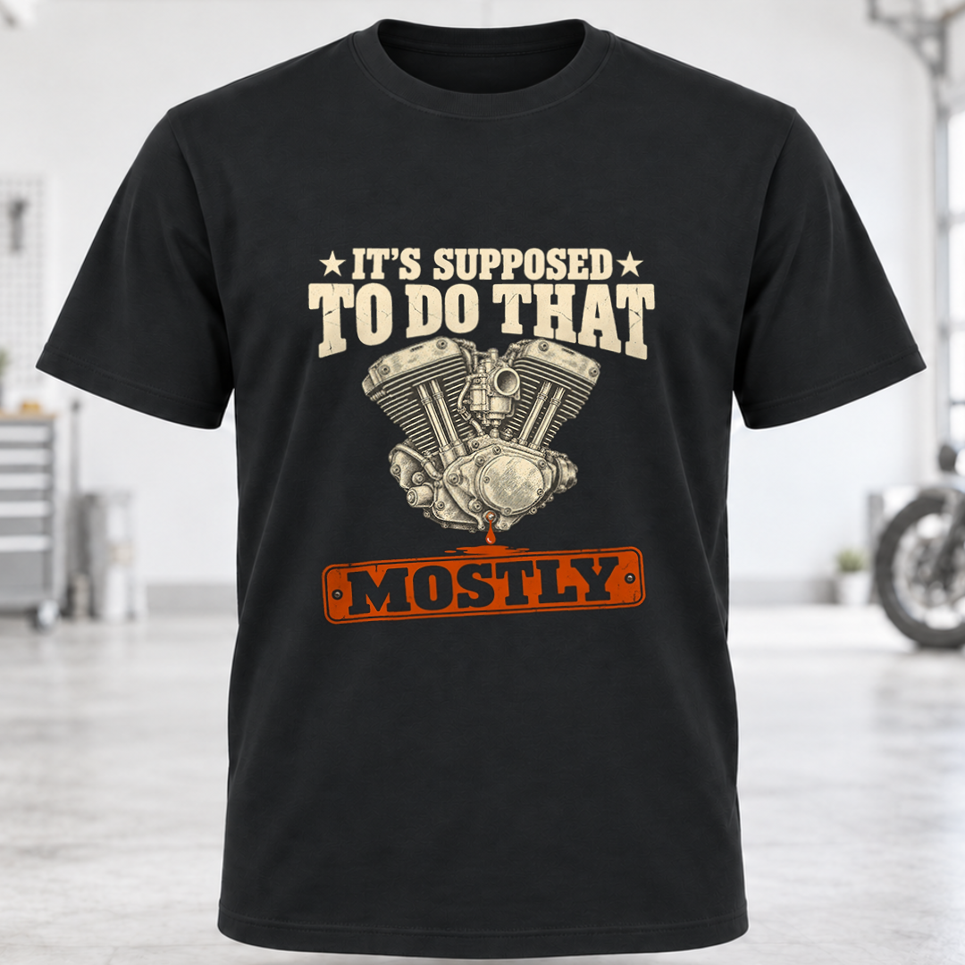 T-Shirt — "It's Making A Noise, Still Runs"