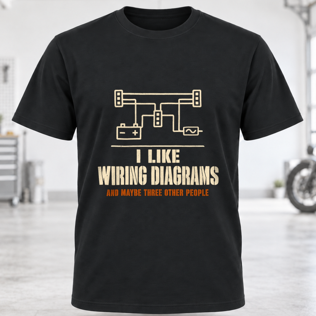 T-Shirt - I Like Wiring Diagrams