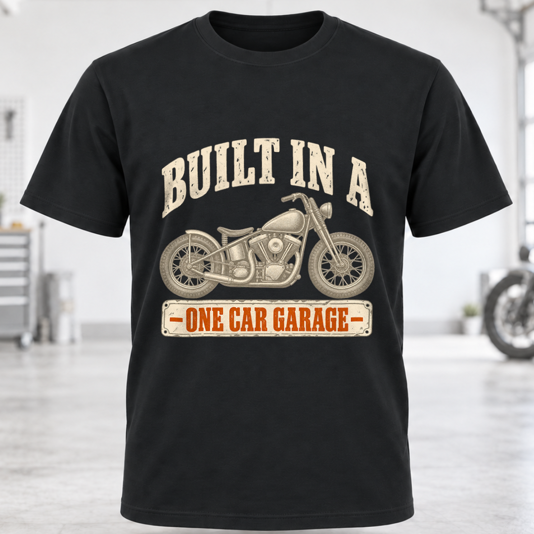 Built In A One Car Garage T-Shirt
