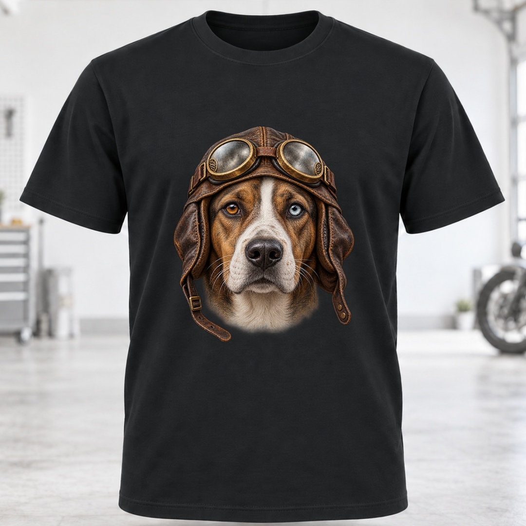 Aviator Beagle T-Shirt