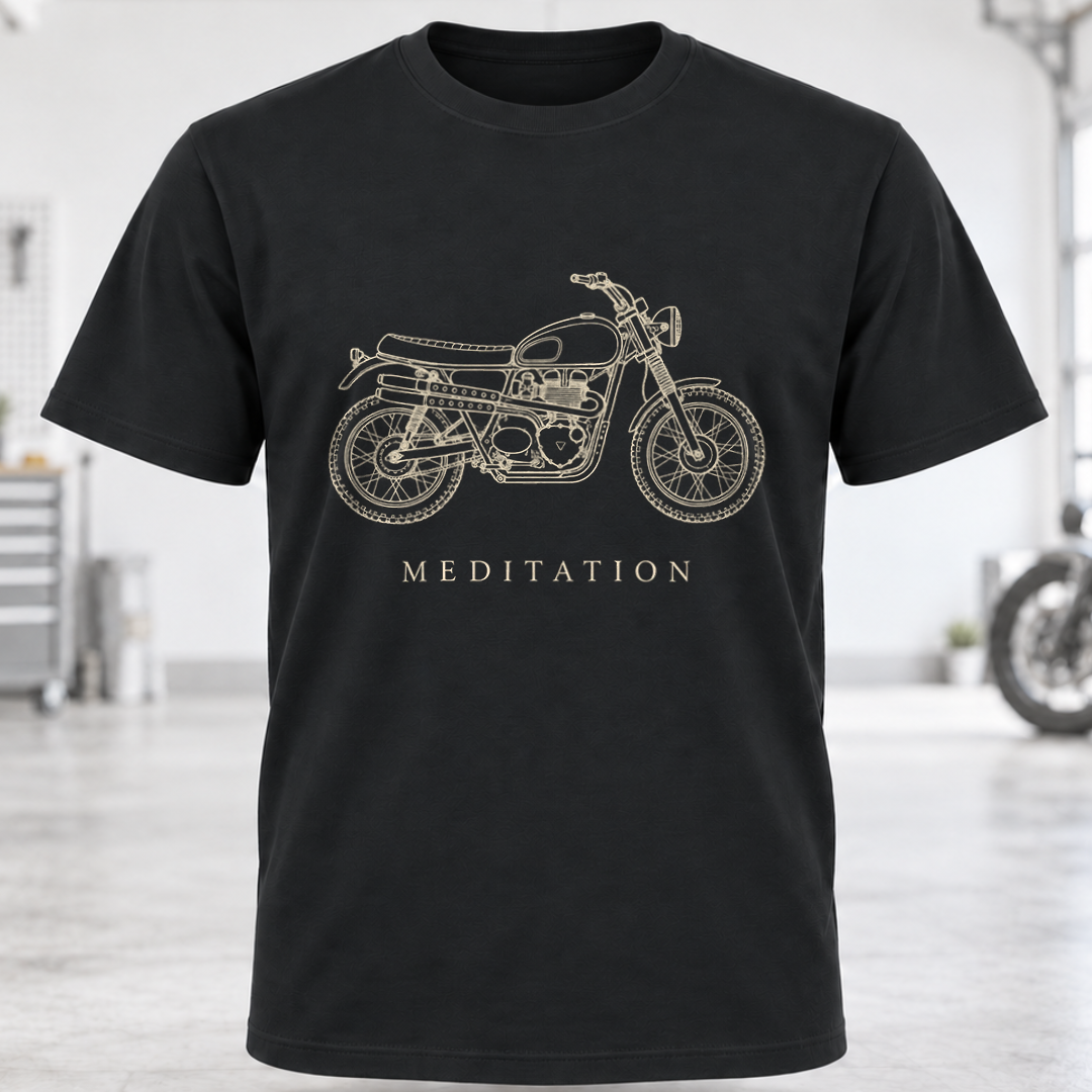 Motorcycle Meditation T-Shirt