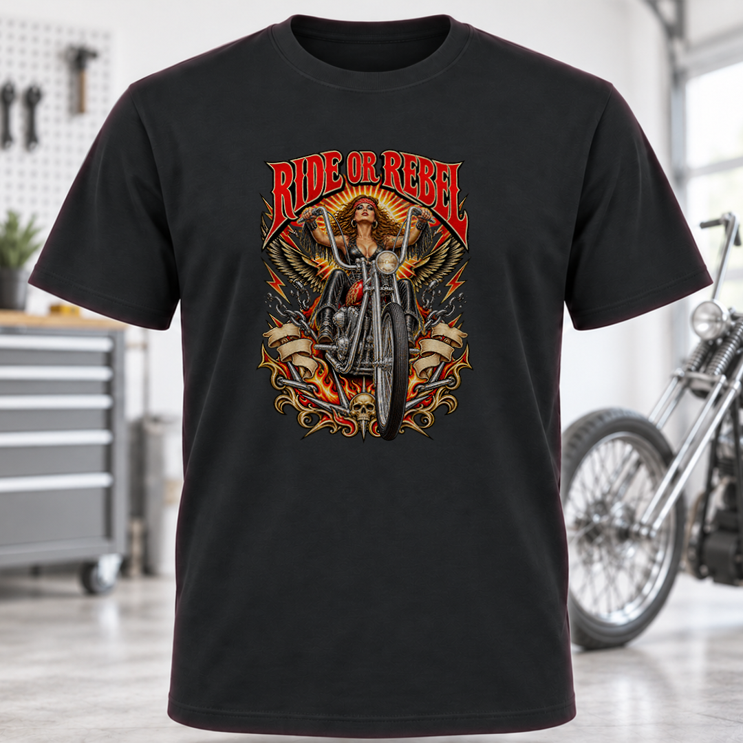 Ride or Rebel Chopper T-Shirt