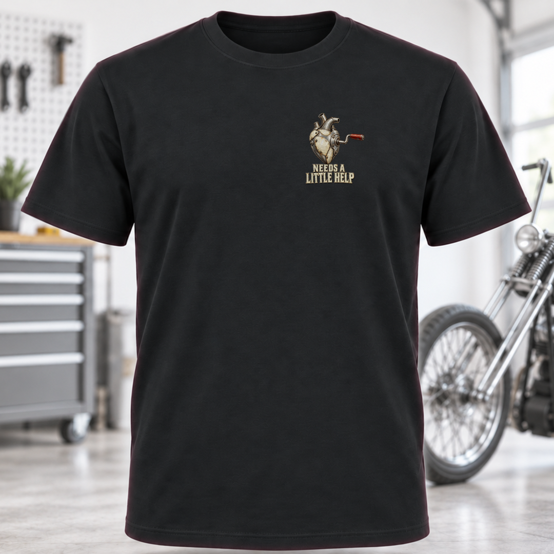 Needs Little Help Heart T-Shirt