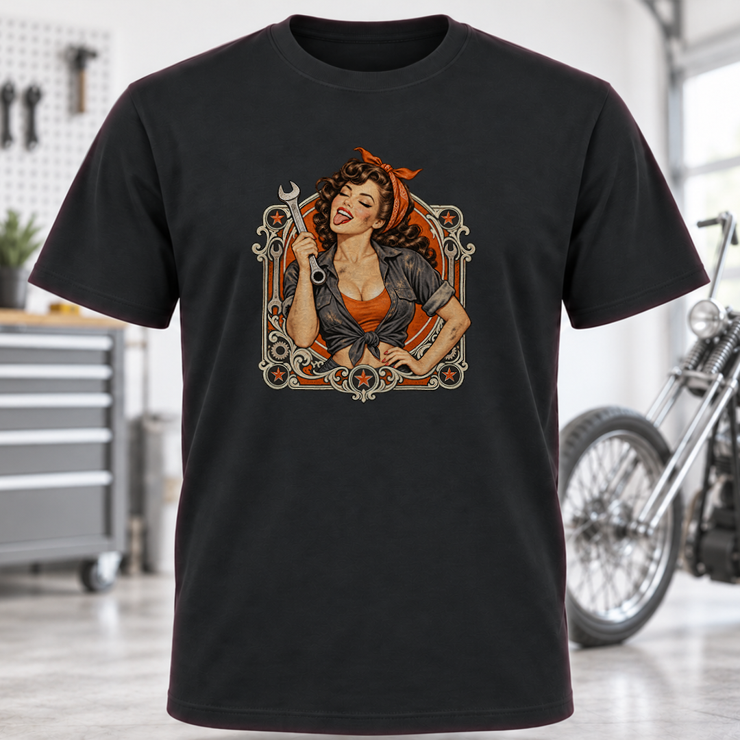 Vintage Pin-Up Rockabilly T-Shirt