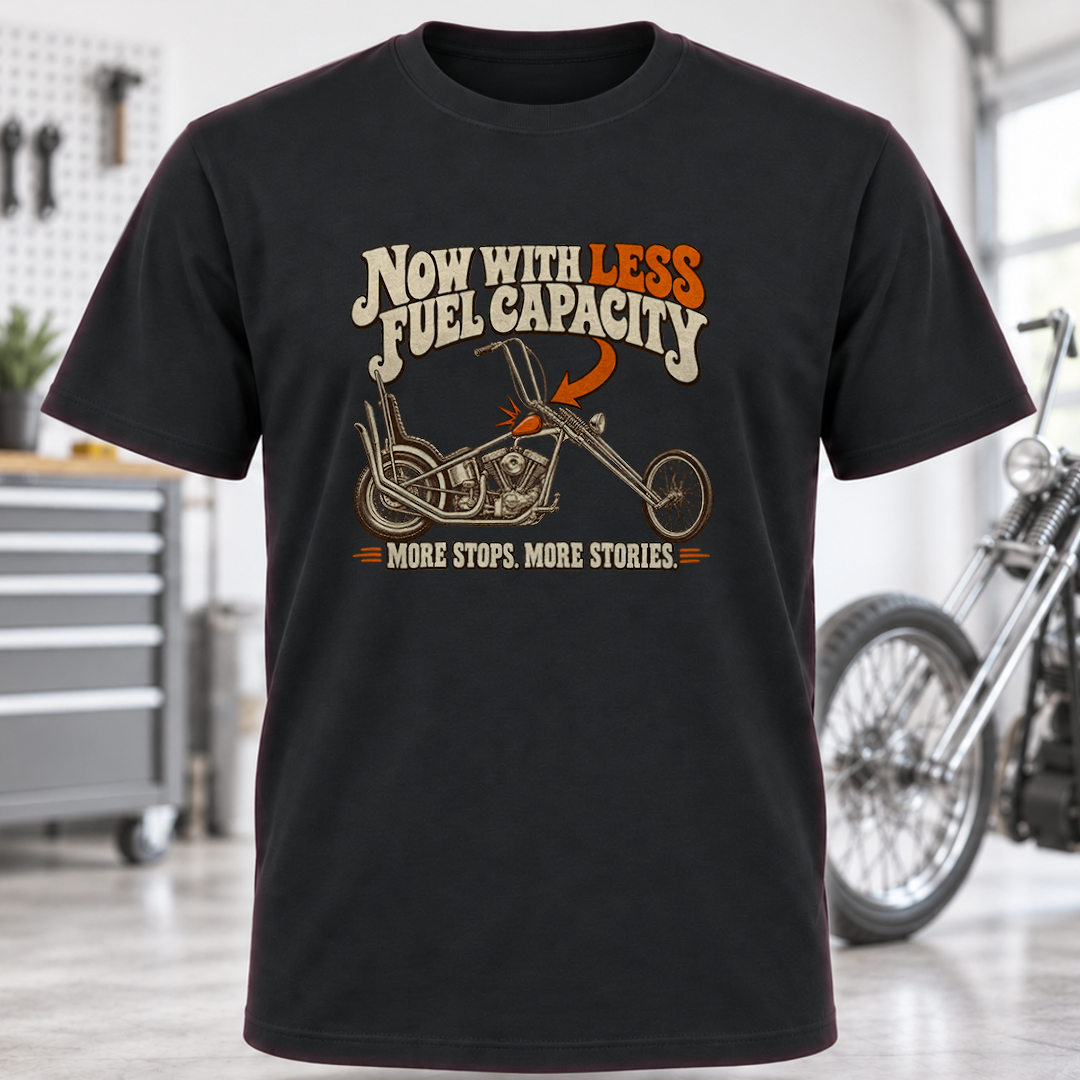 T-Shirt - "Now With Less Fuel Capacity"