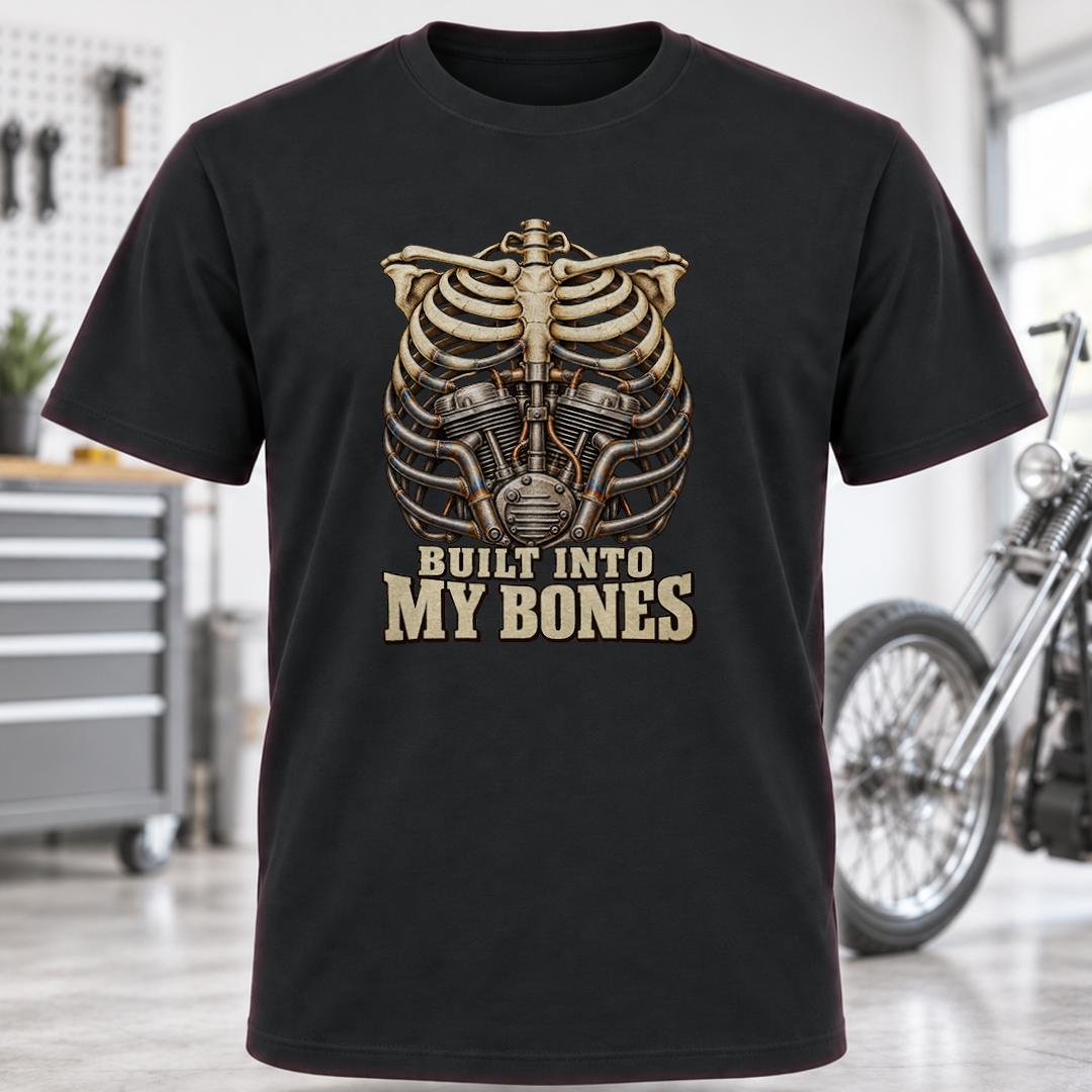 Built Into My Bones Skeleton T-Shirt