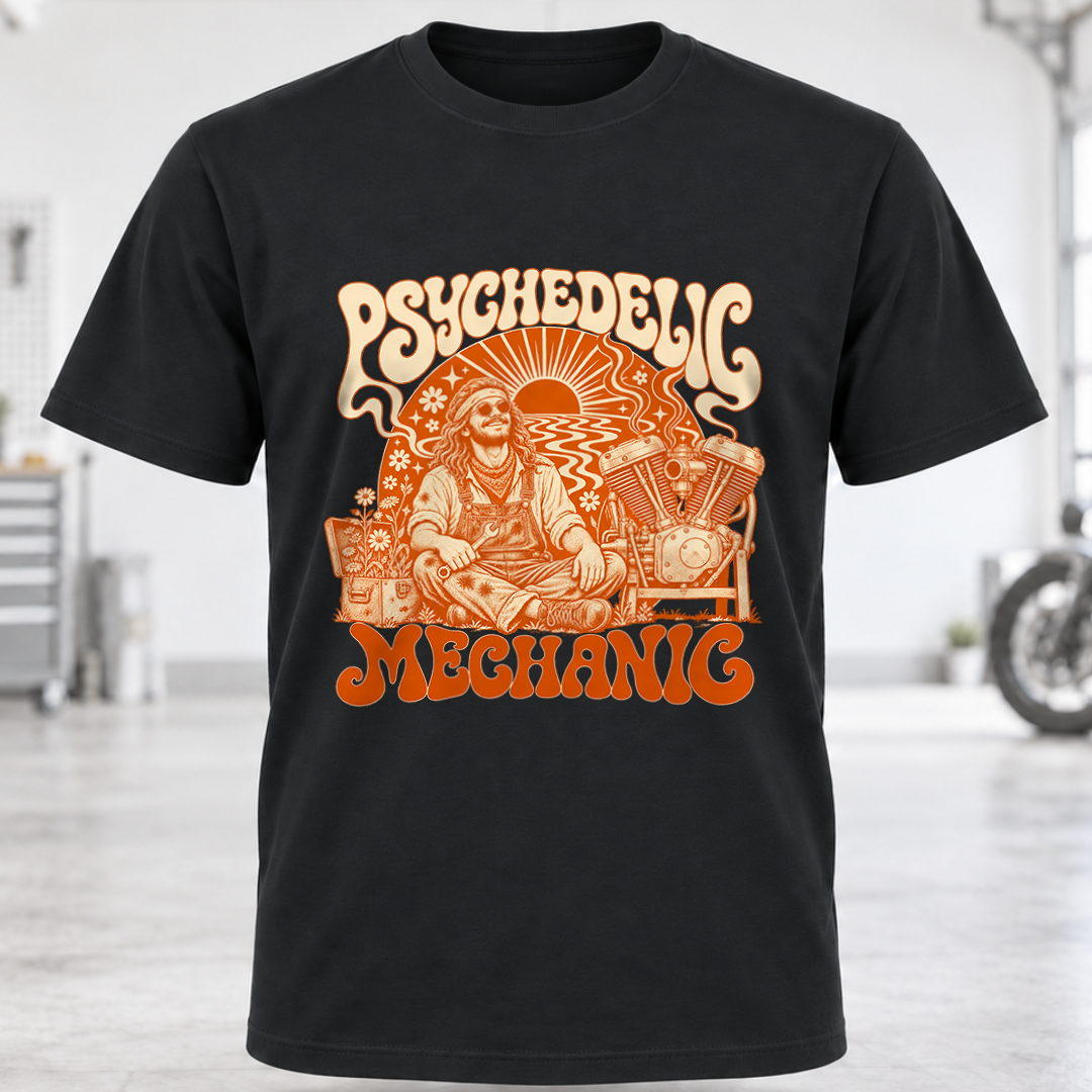 Psychedelic Mechanic T-Shirt