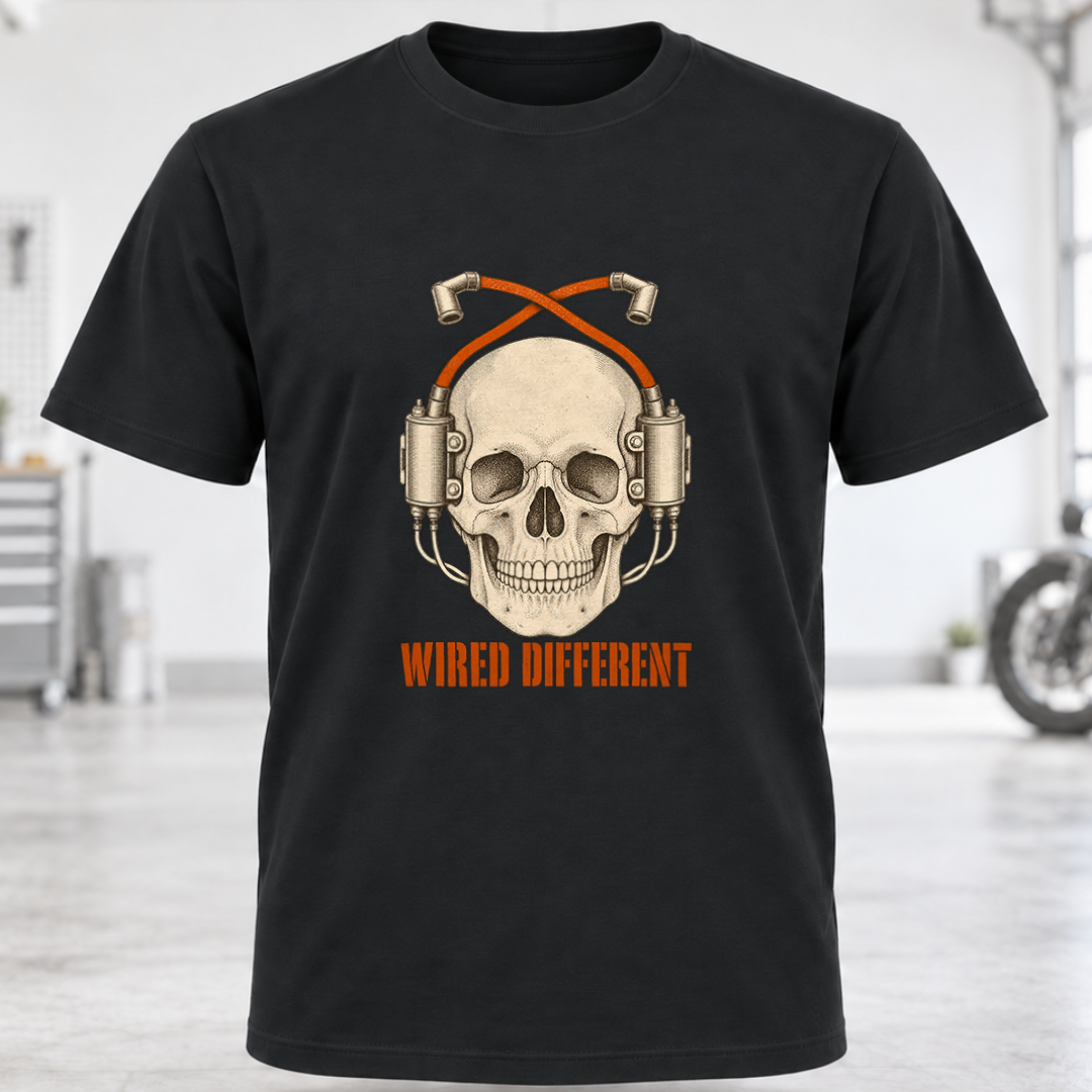 T-Shirt – "Wired Different"