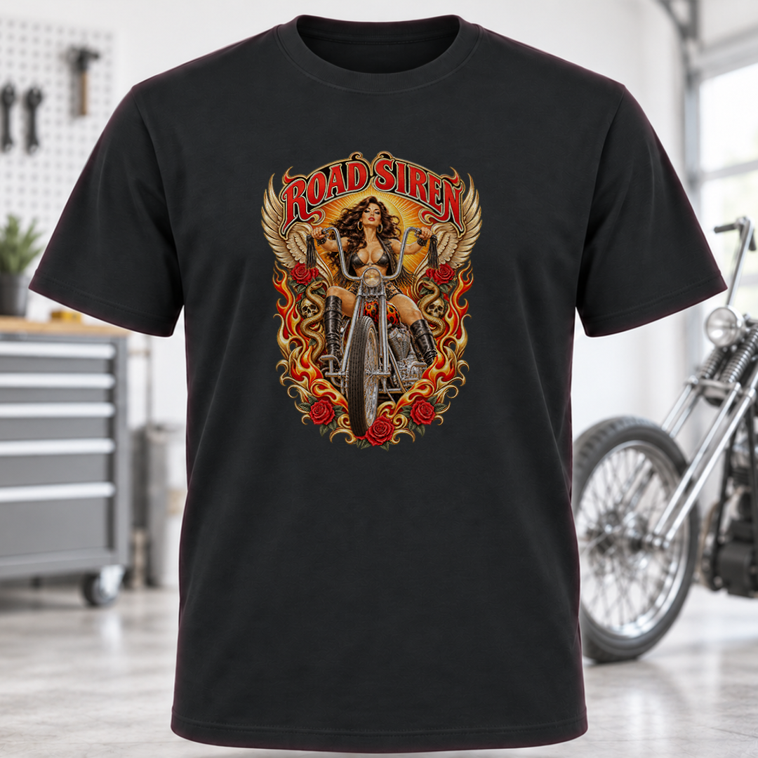 Road Siren Chopper T-Shirt