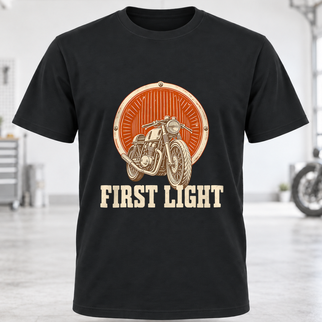 First Light Motorcycle T-Shirt