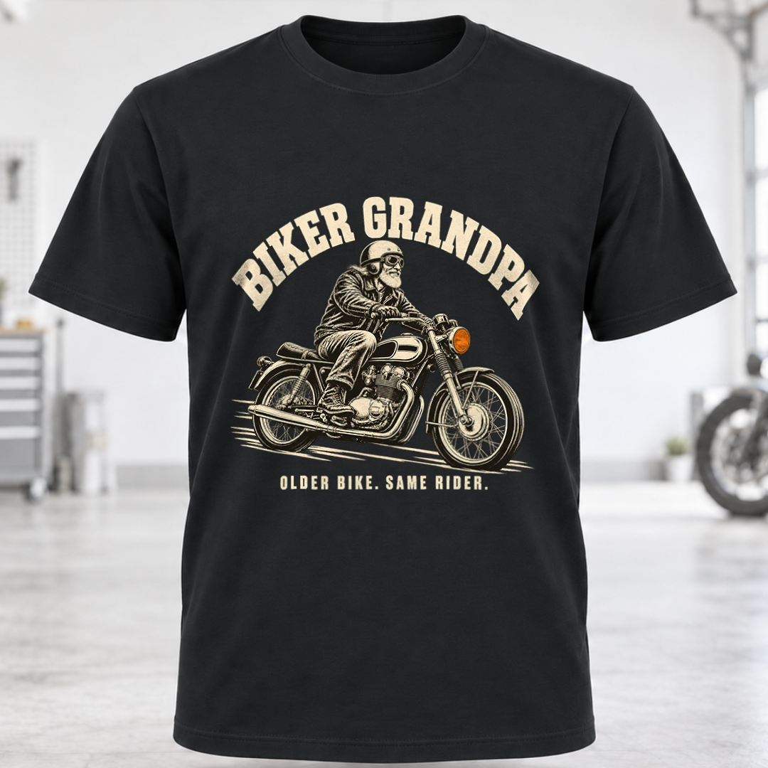 Biker Grandpa T-Shirt