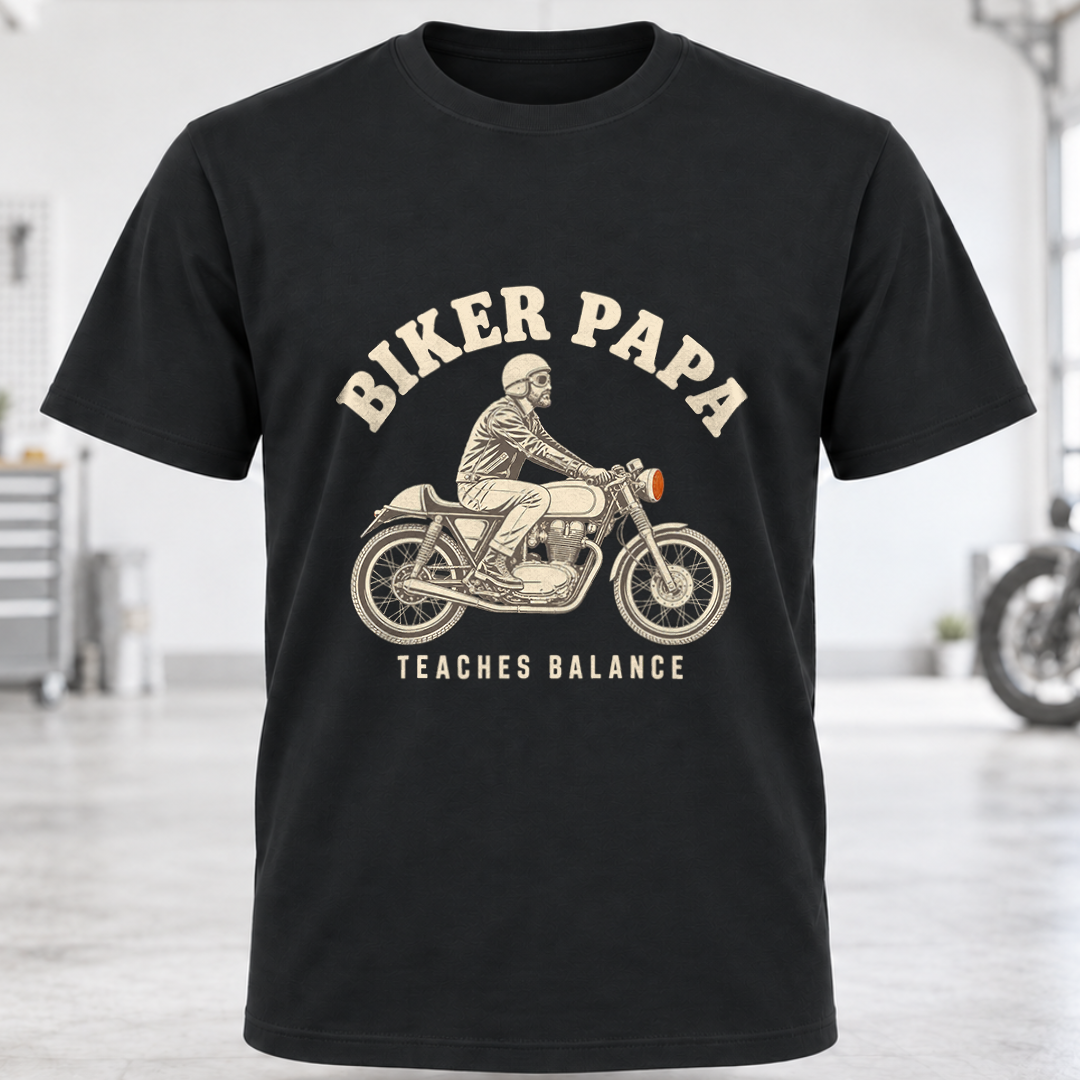 Biker Papa T-Shirt