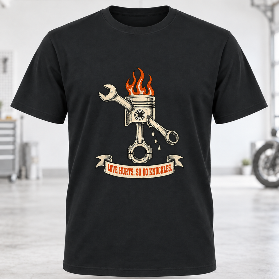 T-Shirt - "Live, Repair, So Do Engines"