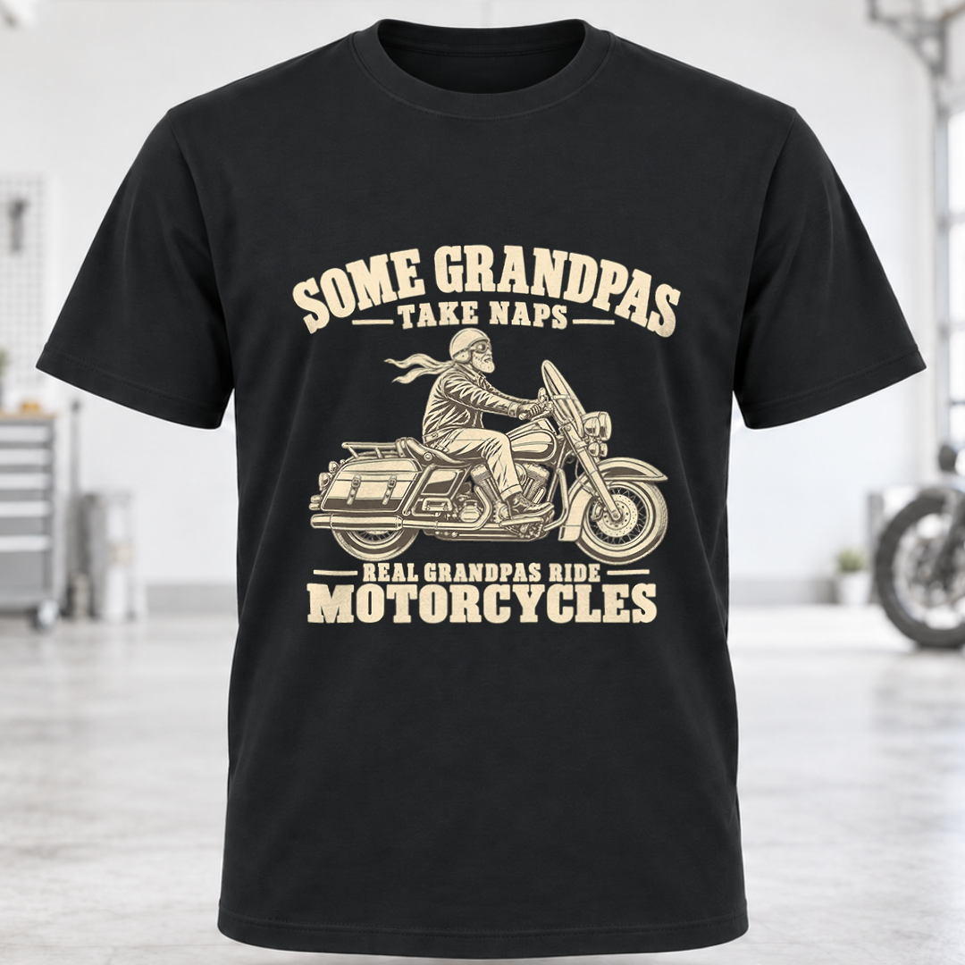 T-Shirt - "Some Grandpas Take Naps"
