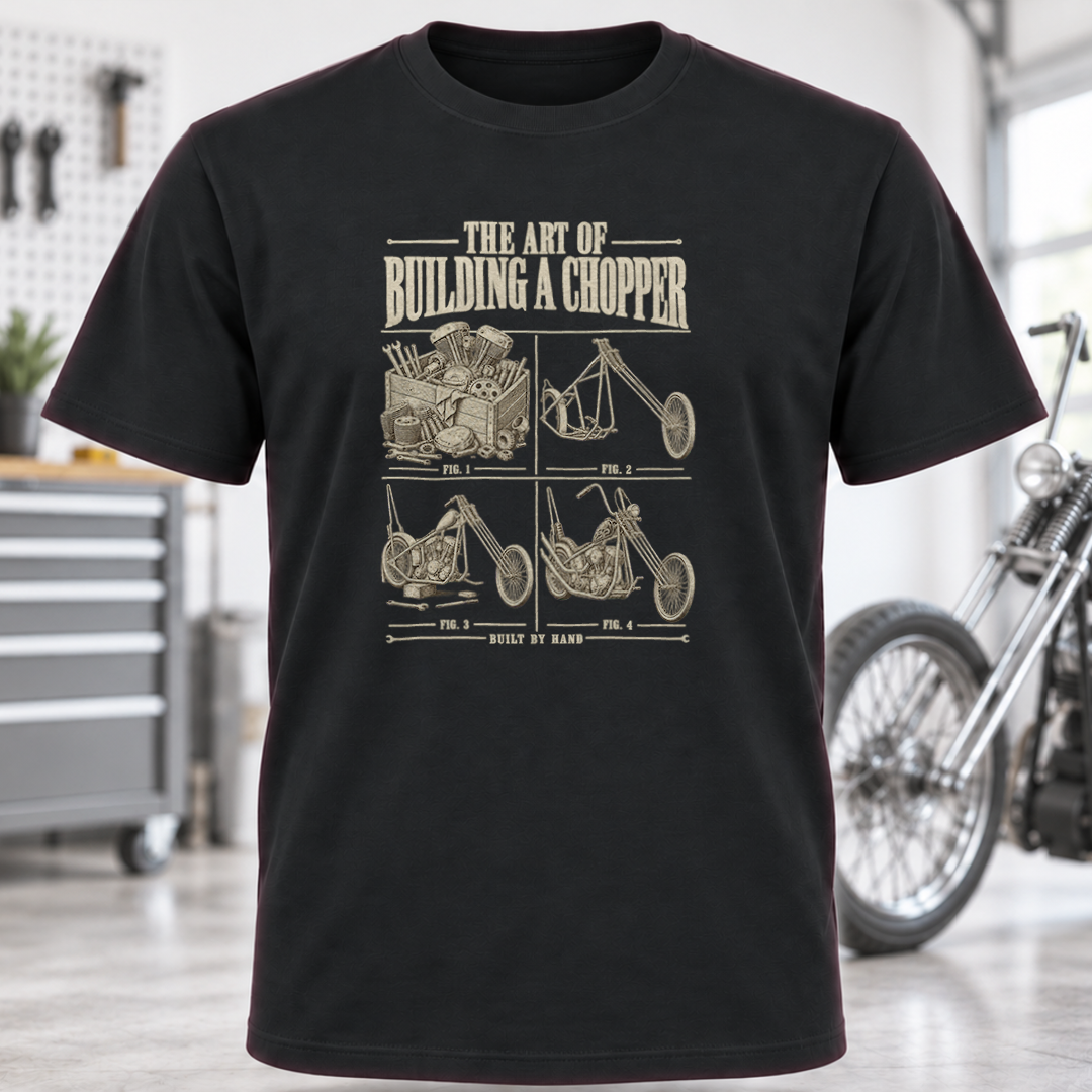 T-Shirt - The Art of Building a Chopper