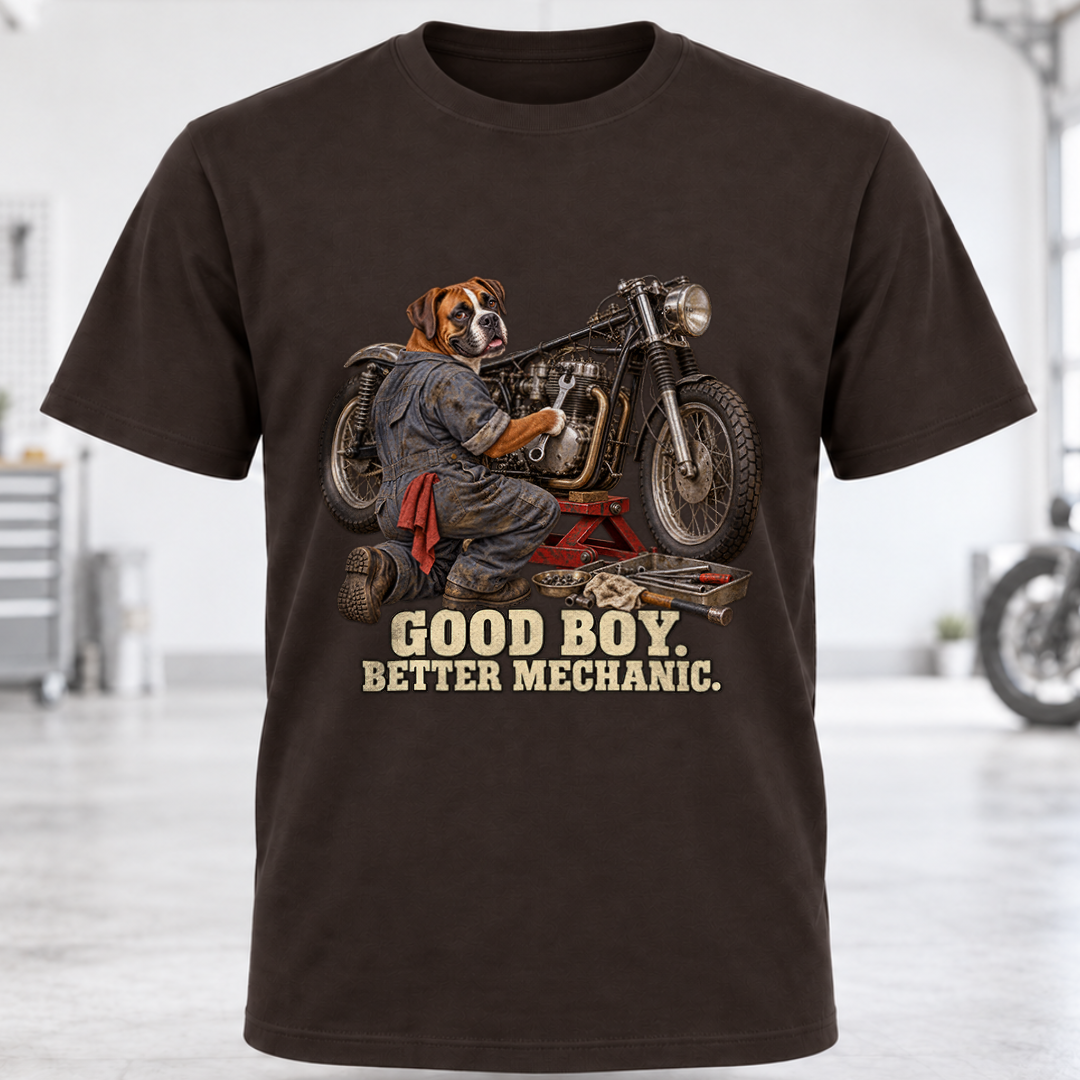 Good Boy Better Mechanic T-Shirt