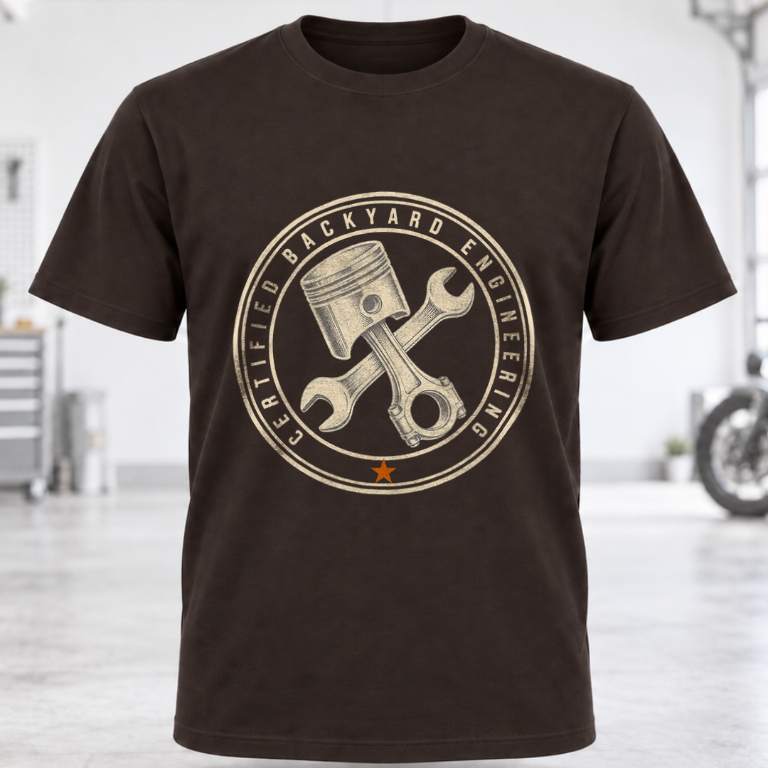 Certified Backyard Engineer T-Shirt