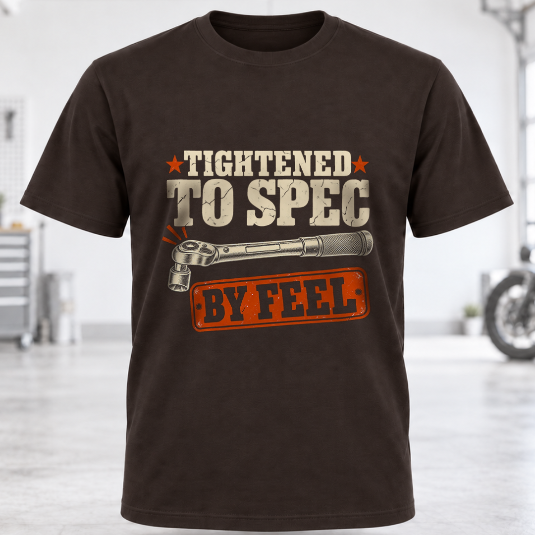 T-Shirt — “Tightened to Spec by Feel”