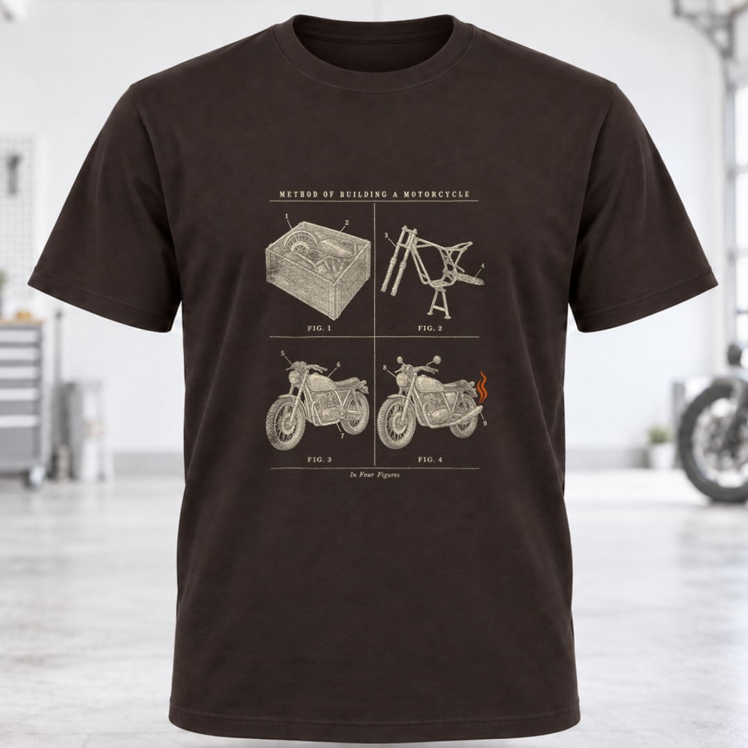 Motorcycle Repair Diagram T-Shirt