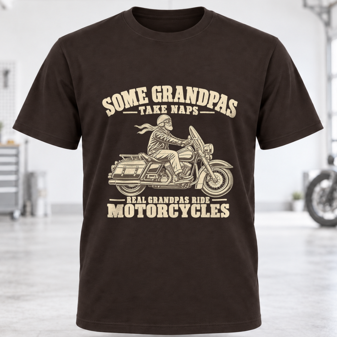 T-Shirt - "Some Grandpas Take Naps"