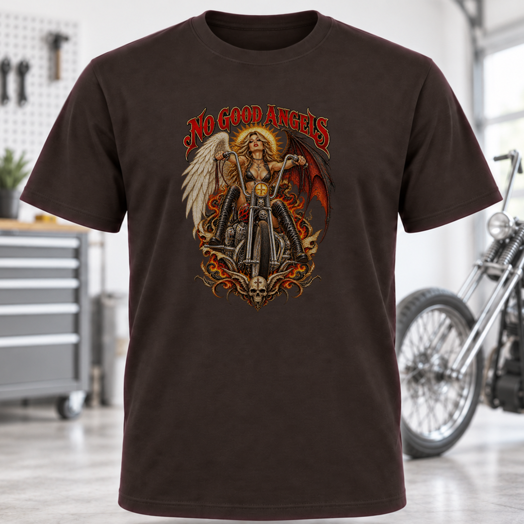 No Good Angels Chopper T-Shirt