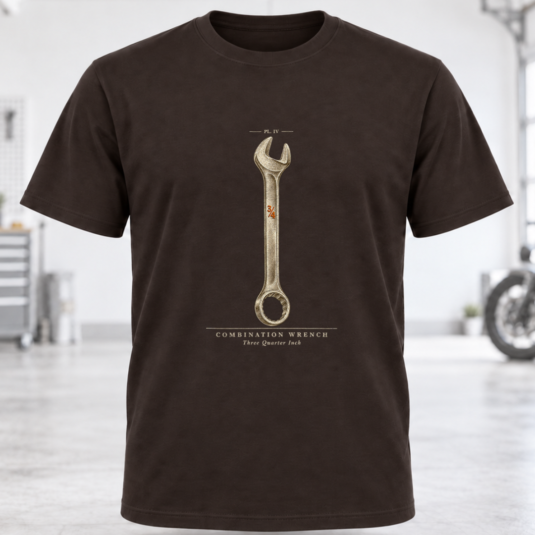 Wrench Graphic T‑Shirt