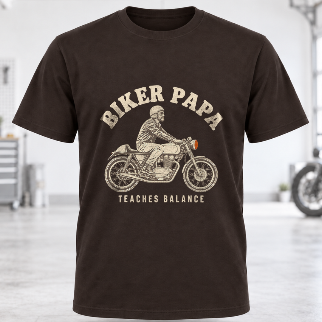 Biker Papa T-Shirt
