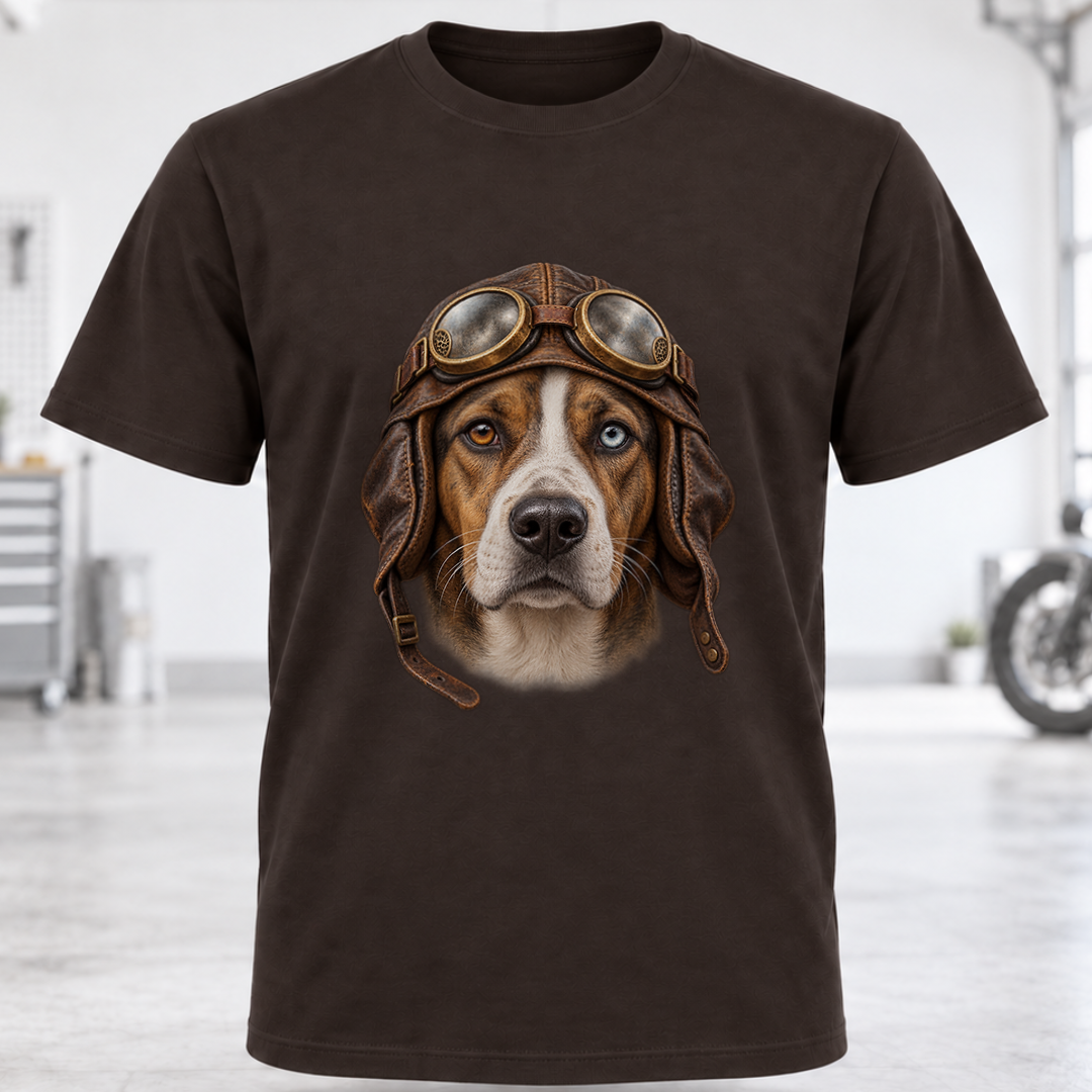 Aviator Beagle T-Shirt