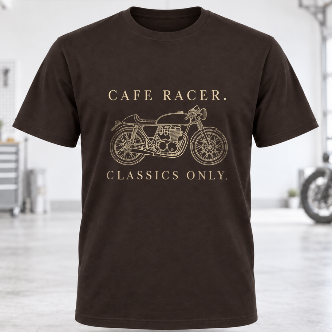 T-Shirt - "Cafe Racer. Classics Only."