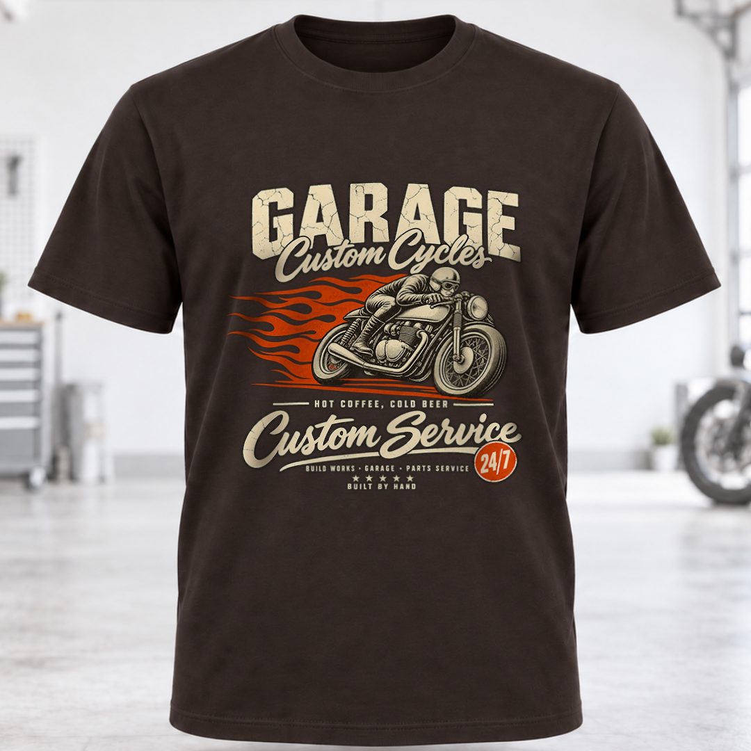 Garage Custom Cycles T-Shirt