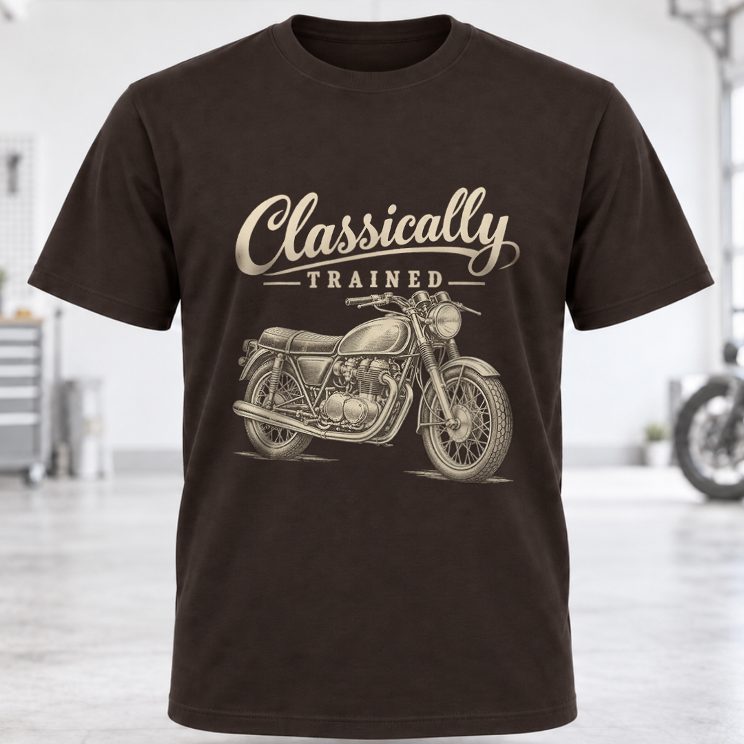 Classically Trained Motorcycle T-Shirt